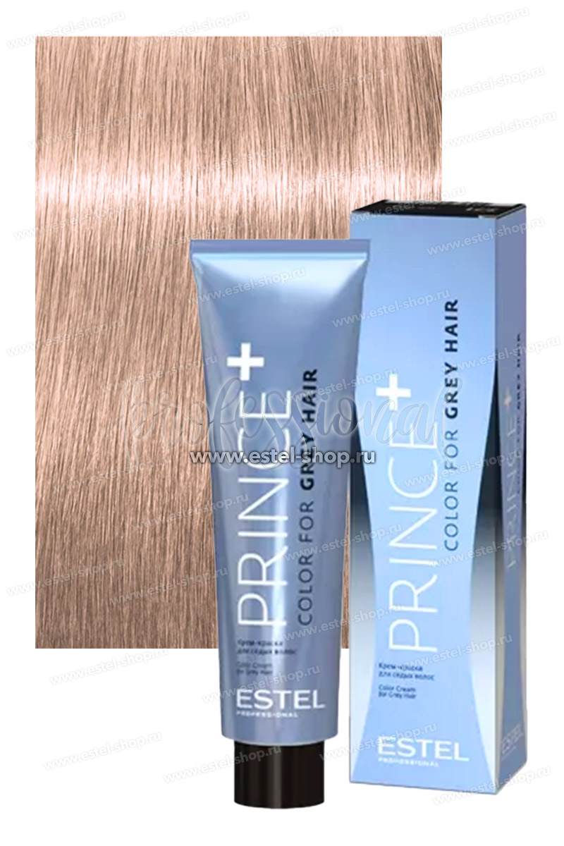 Estel Prince + 10/65 Светлый блондин фиолетово-красный Крем-краска для седых волос 100 мл.