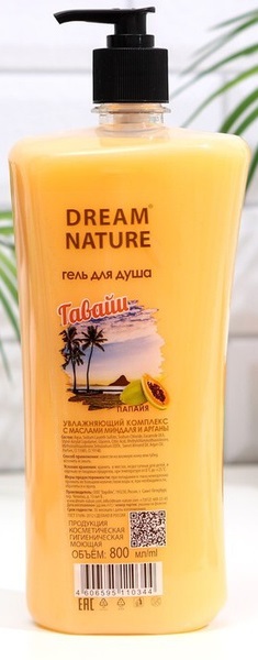 Dream Nature Гель для душа (дозатор-800мл)