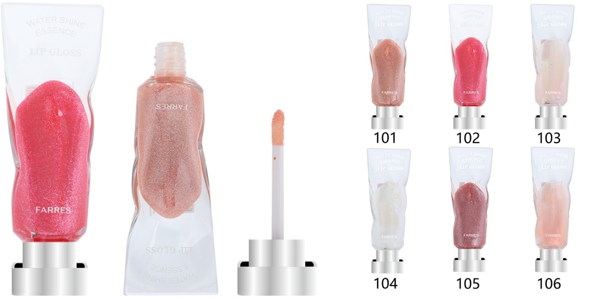 FARRES /7047-104/ Water shine essence Блеск д/губ эффект жидкого стекла (лунный свет). 3