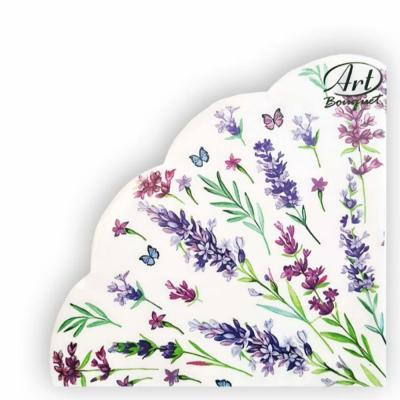 Ф455 Салфетки Art Bouquet Rondo 12л, 3сл d32
