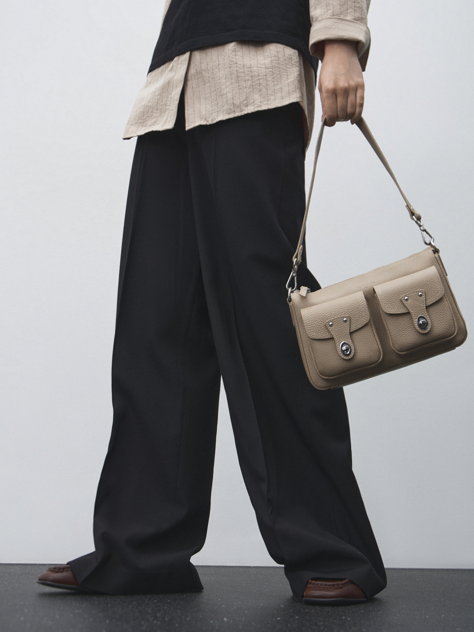 Женская сумка TENDANCE 4681170, пыльно-бежевый