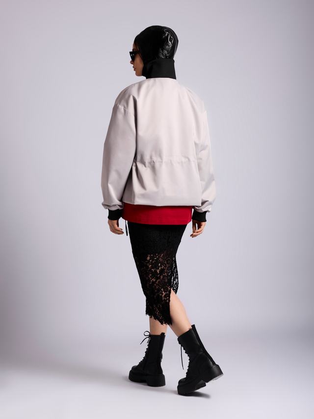 Бомбер: В149-65 В149-65 Светло-серый 1801-53