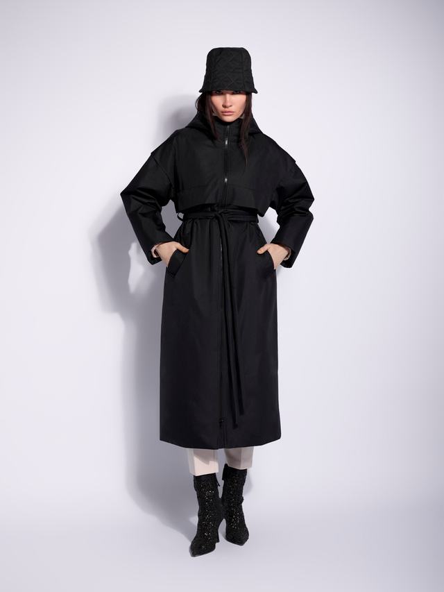 Пуховик: В176-13-61 В176-13-61 Черный 19-4007