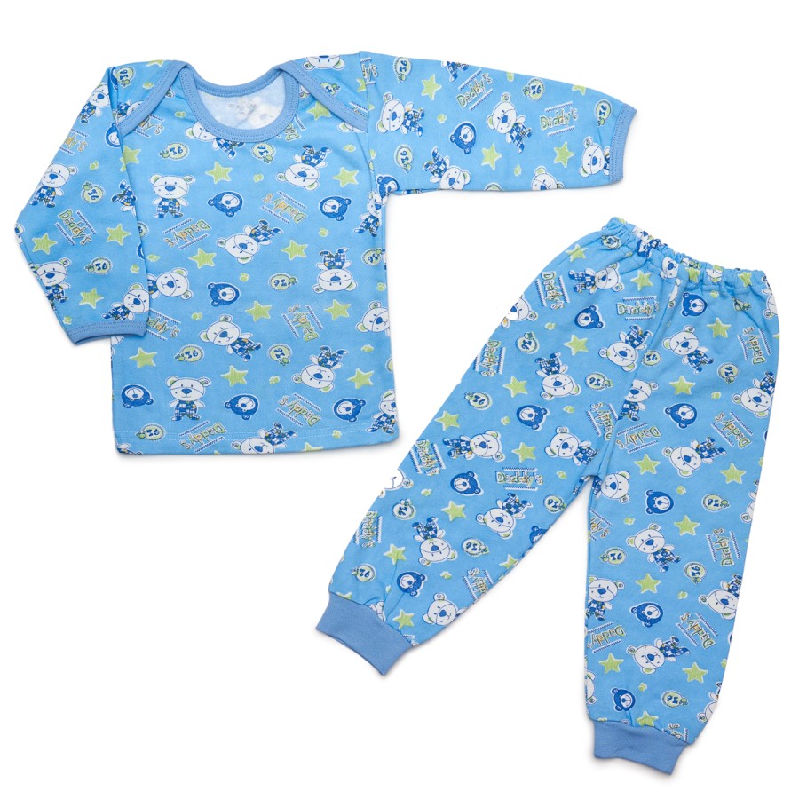 75-1 ФНТ Пижама ясельная из футера, в ассорт.