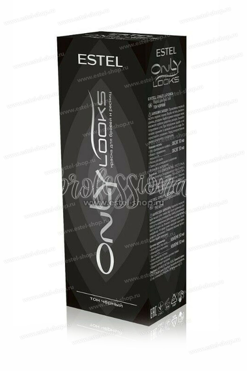 Estel ONLY Looks Краска для ресниц и бровей Черный (набор)