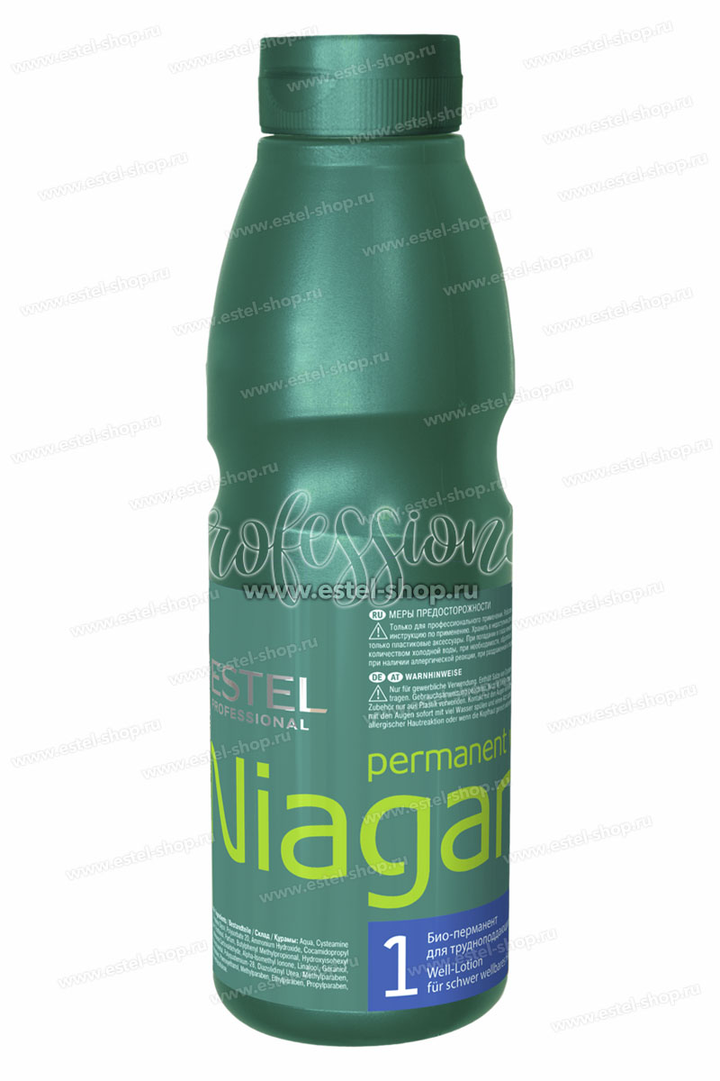 Estel Niagara Био-перманент №1 для трудноподдающихся волос 500 мл.