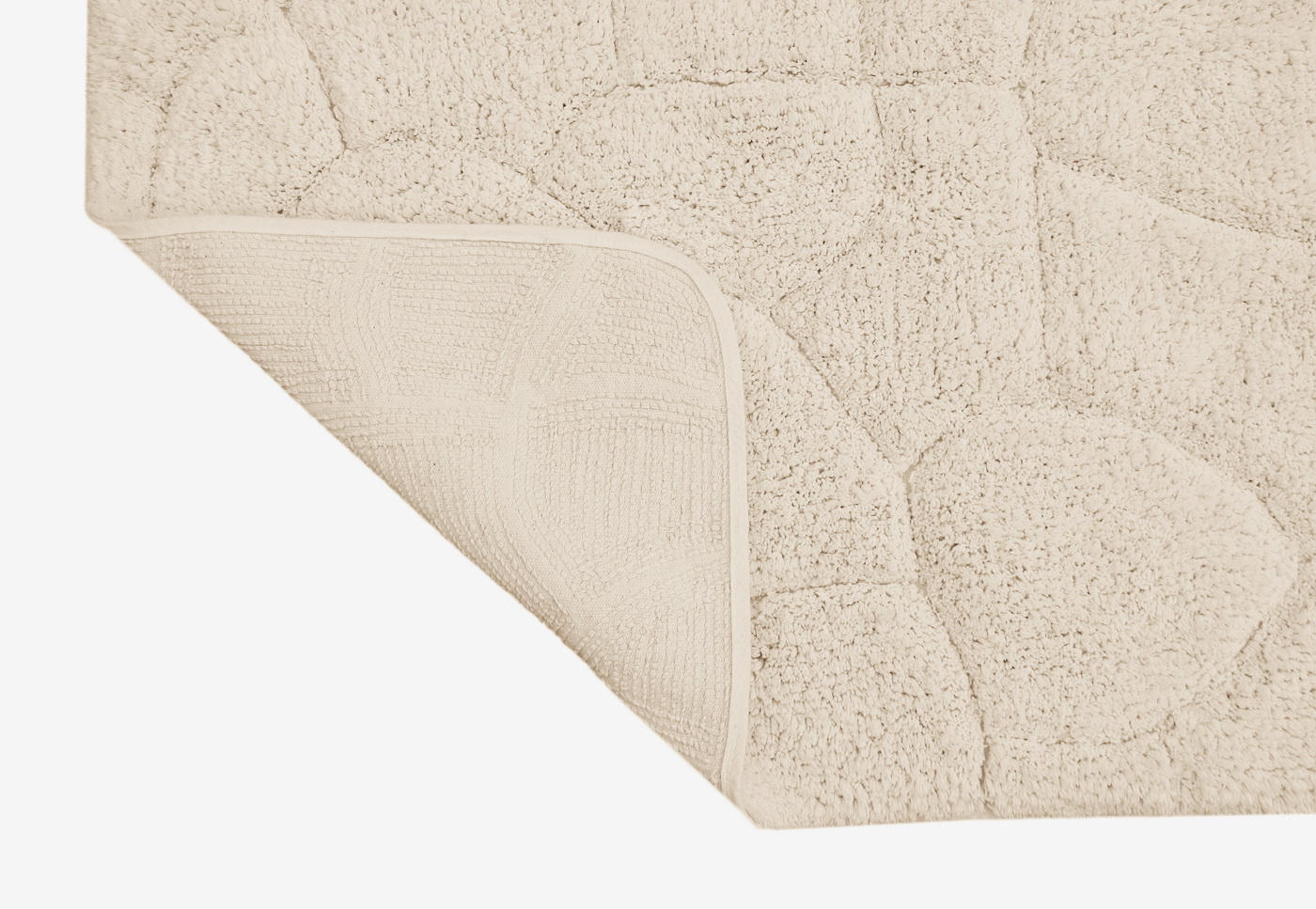 Moretto (беж) Набор ков. для ванной комнаты 60х100 и 50х50см