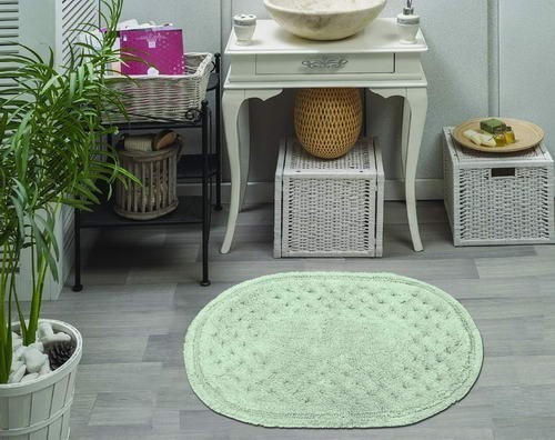 DEBORA (ментол) Набор ков. для ванной 60х100 и 50х70