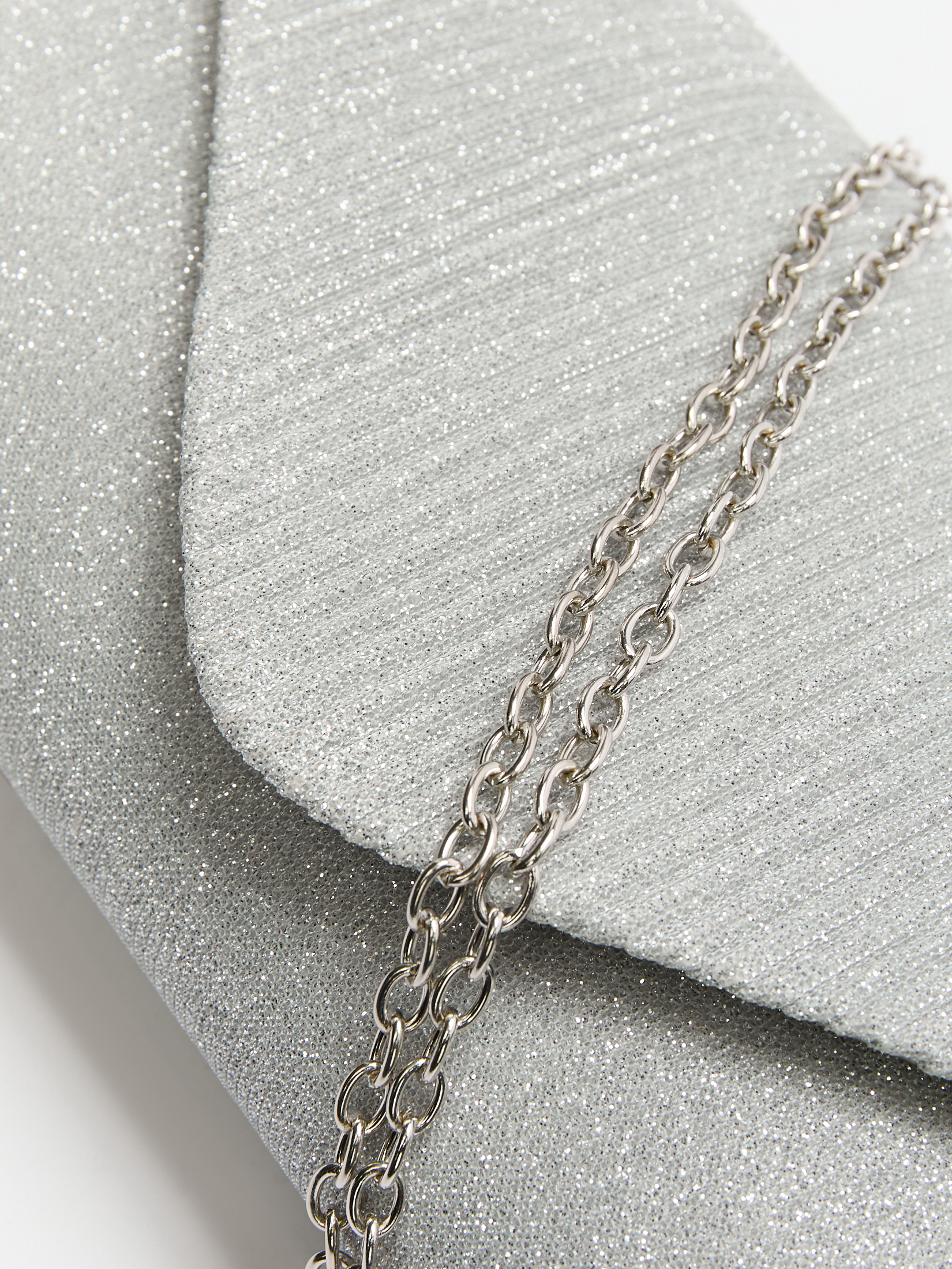 Клатч TAMARIS Amalia Metallic 4653364, серебряный