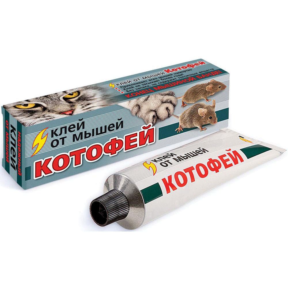 Клей Котофей 60г от грызунов(40шт/месте)