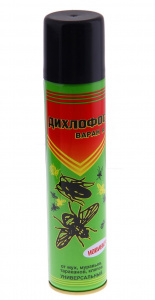 Аэрозоль(200мл)Дихлофос ВАРАН универс.зеленый с запахом(24шт/м)