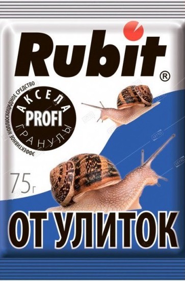 Средство от улиток и слизней(слизнякофф) РУБИТ(75г)40шт/м