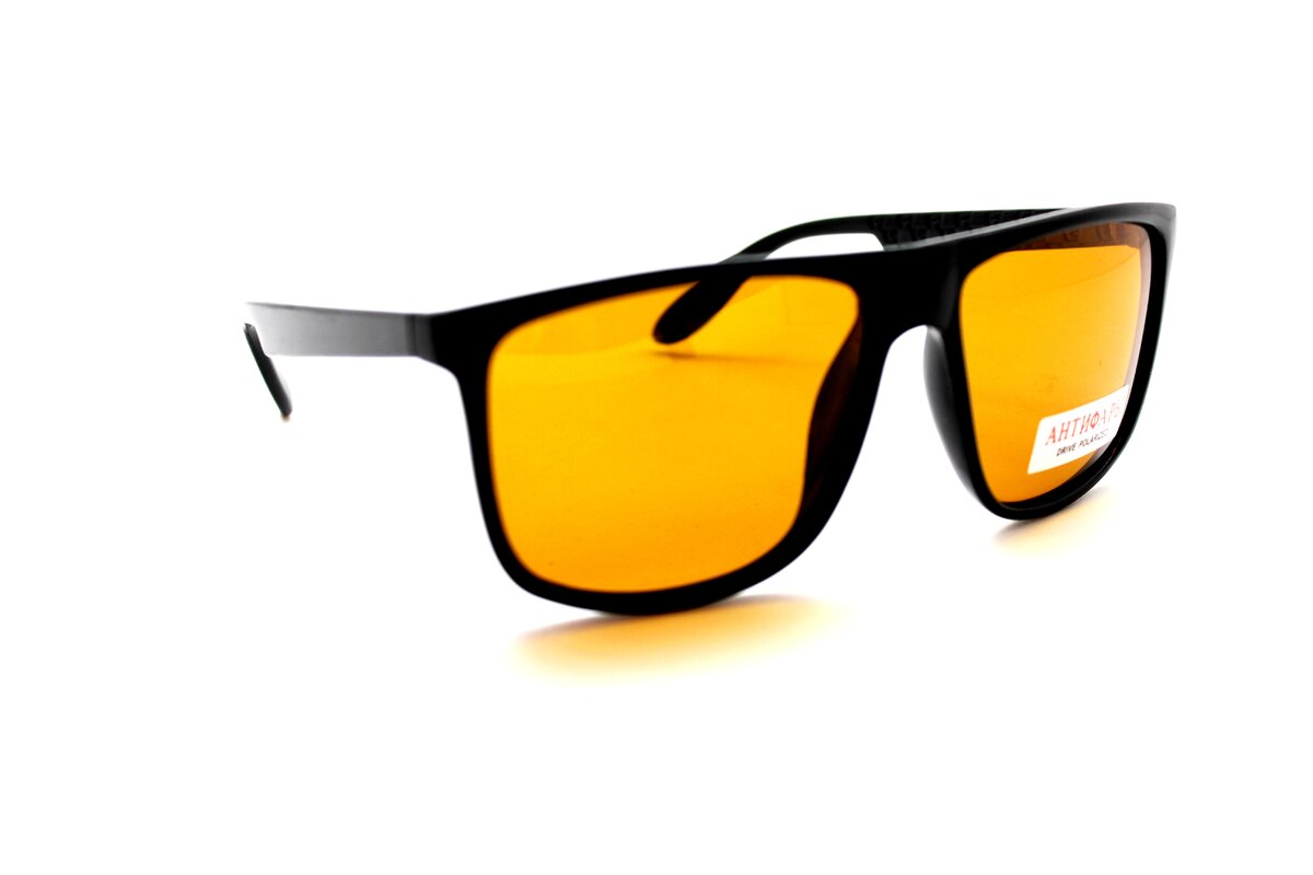 Поляризационные мужские 2019 - Антифары 5007 черный глянец коричневый