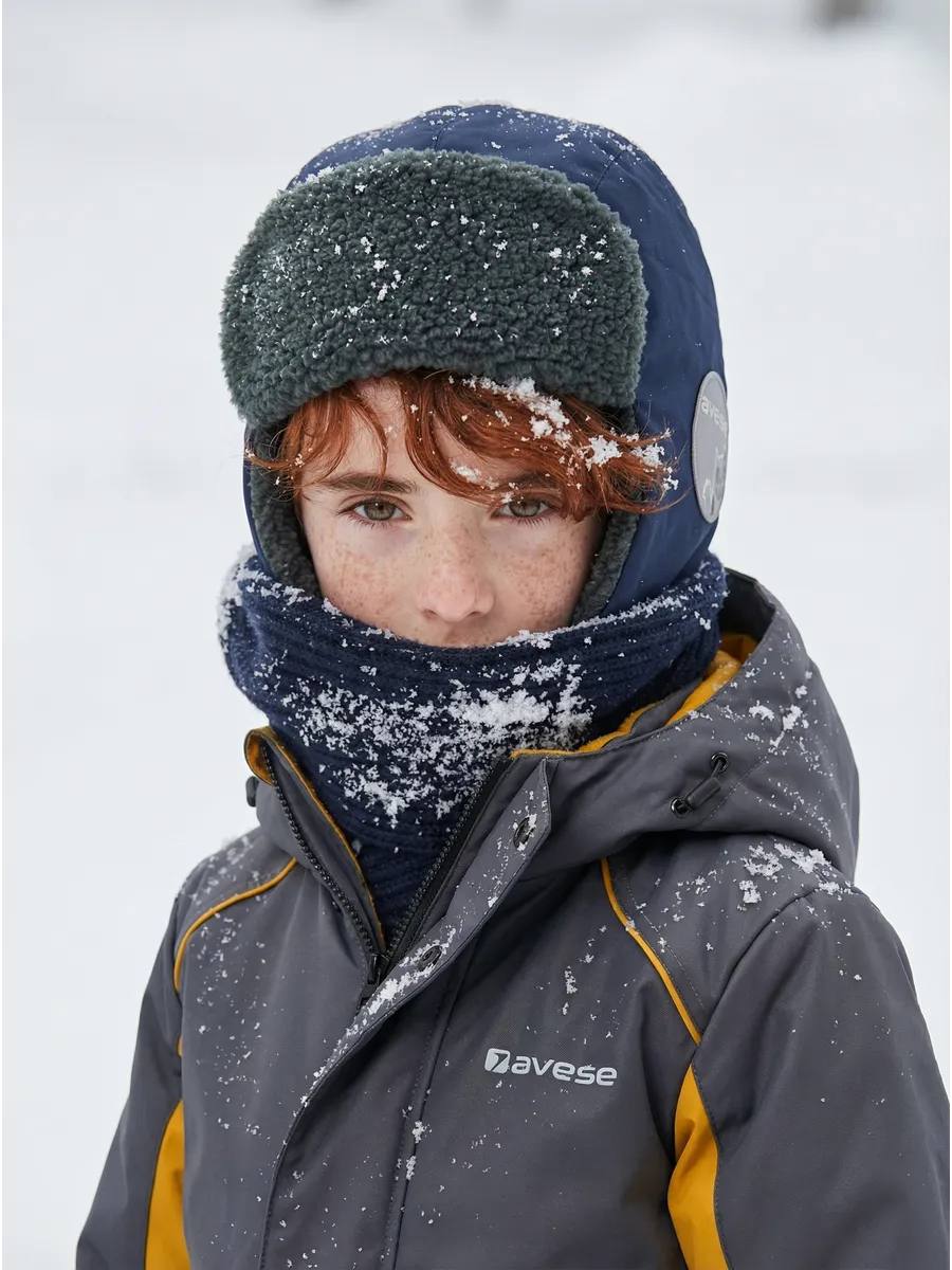 Шапка детская утепленная 23782-07