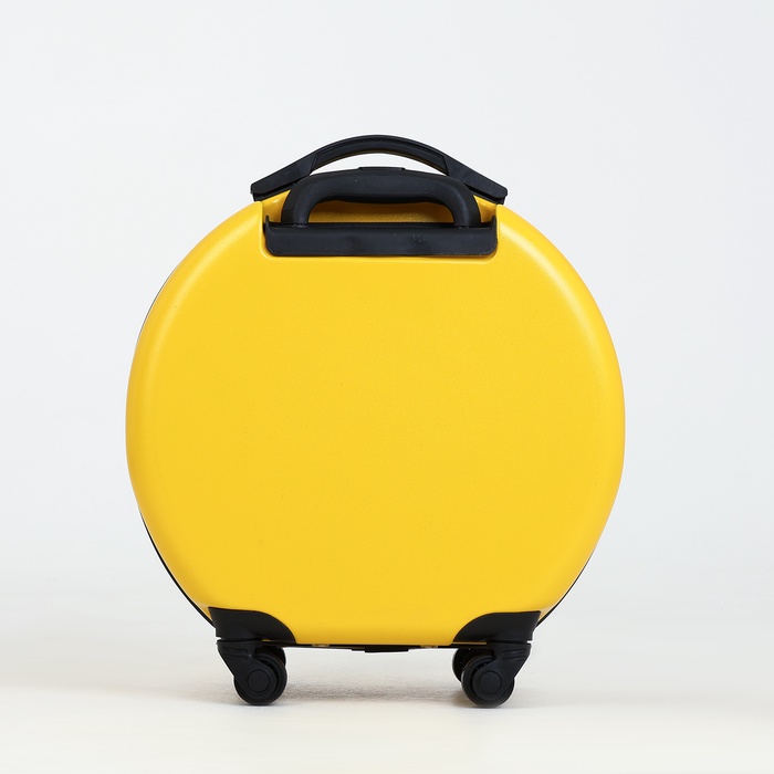 Чемодан детский 28 л (XS) HappyAnt, отдел на молнии, цвет жёлтый