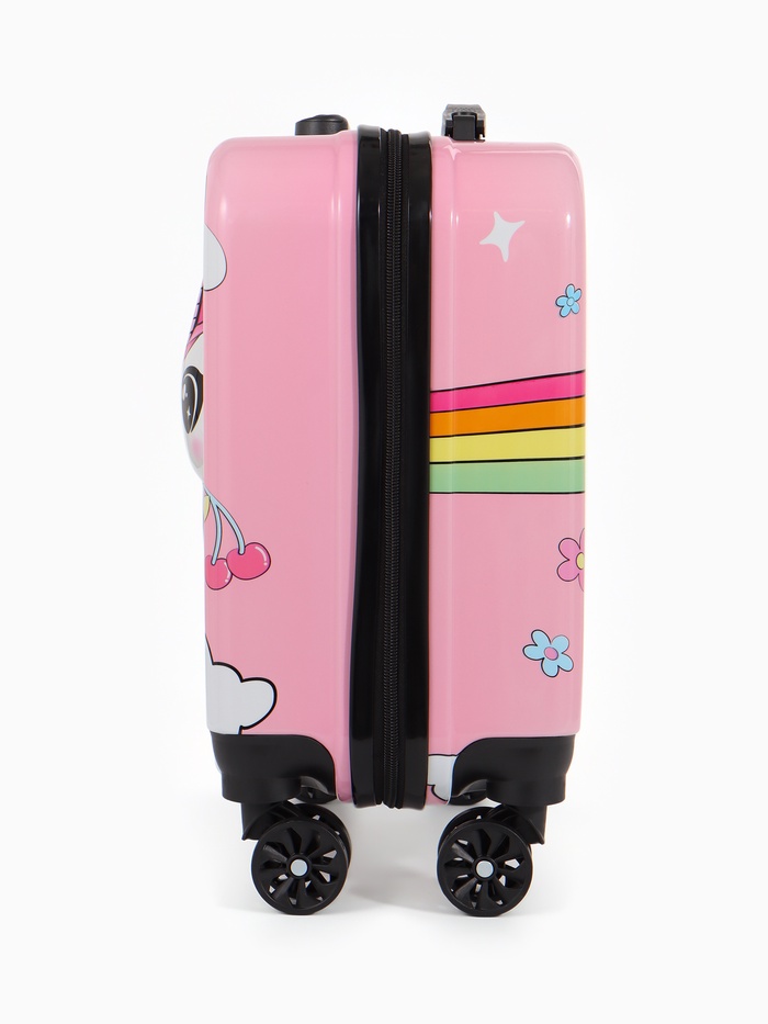 Чемодан детский «Выбражулька» 20 л (XS), отдел на молнии, розовый