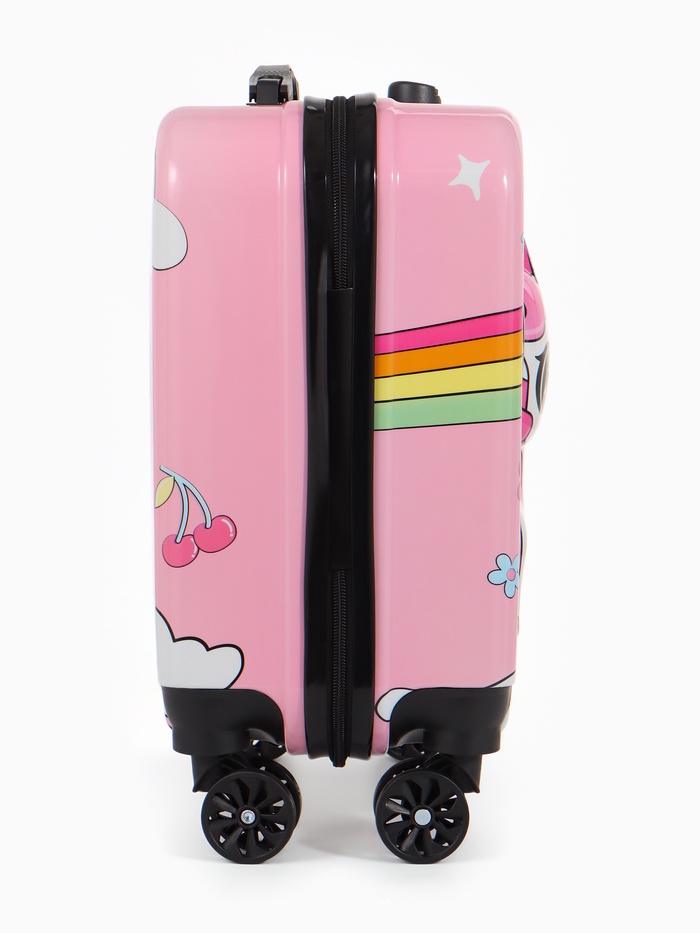Чемодан детский «Выбражулька» 20 л (XS), отдел на молнии, розовый