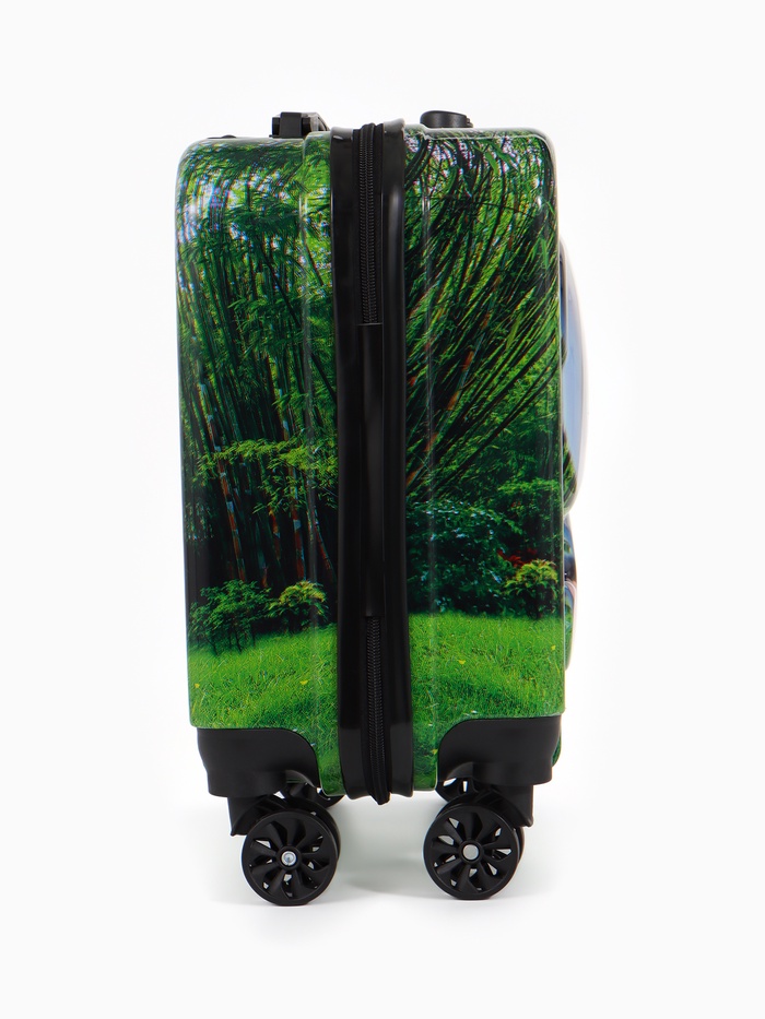 Чемодан детский «Выбражулька» 20 л (XS), отдел на молнии, зелёный