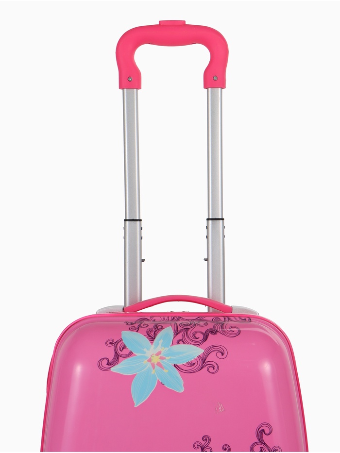 УЦЕНКА Чемодан детский 29 л (XS), отдел на молнии, розовый