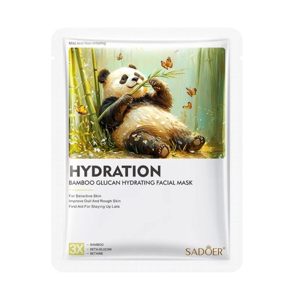 Маска - муляж для лица HYDRATION Bamboo Glucan 25мл (SD-76557)