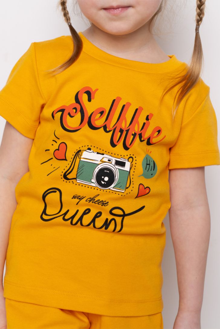 АКЦИЯ 429р. 750р.ПИЖАМА ДЕТСКАЯ арт. ПИЖАМА ДЕТСКАЯ арт. 1900K-85117.2H-335.1007 Желтый Желтый