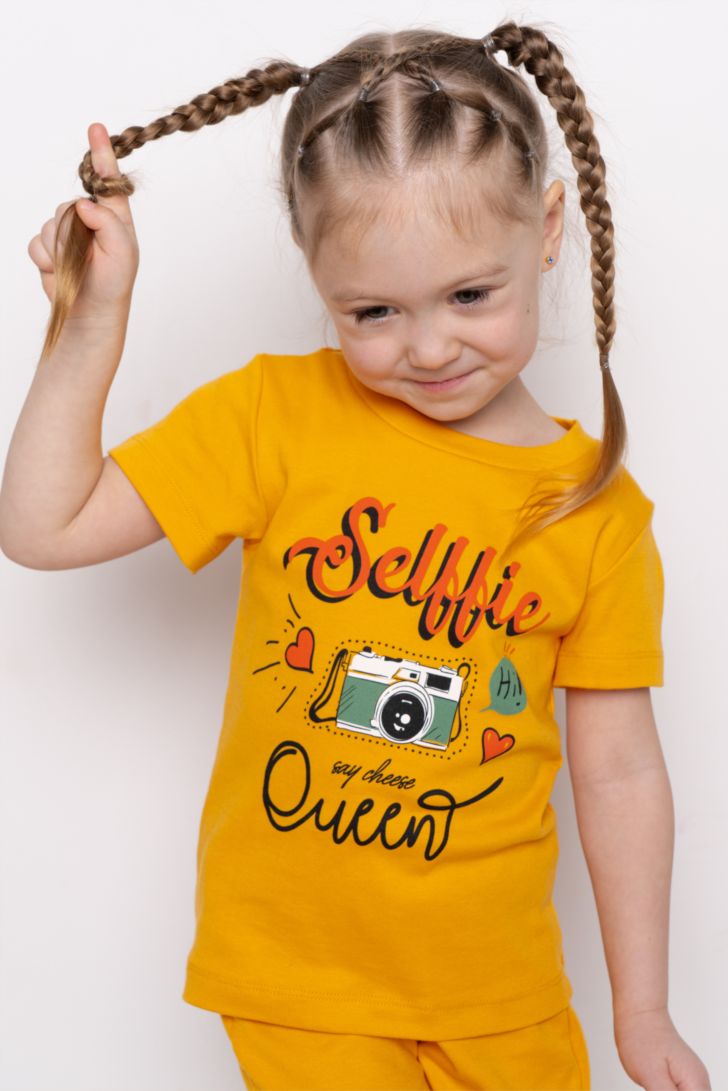 АКЦИЯ 429р. 750р.ПИЖАМА ДЕТСКАЯ арт. ПИЖАМА ДЕТСКАЯ арт. 1900K-85117.2H-335.1007 Желтый Желтый