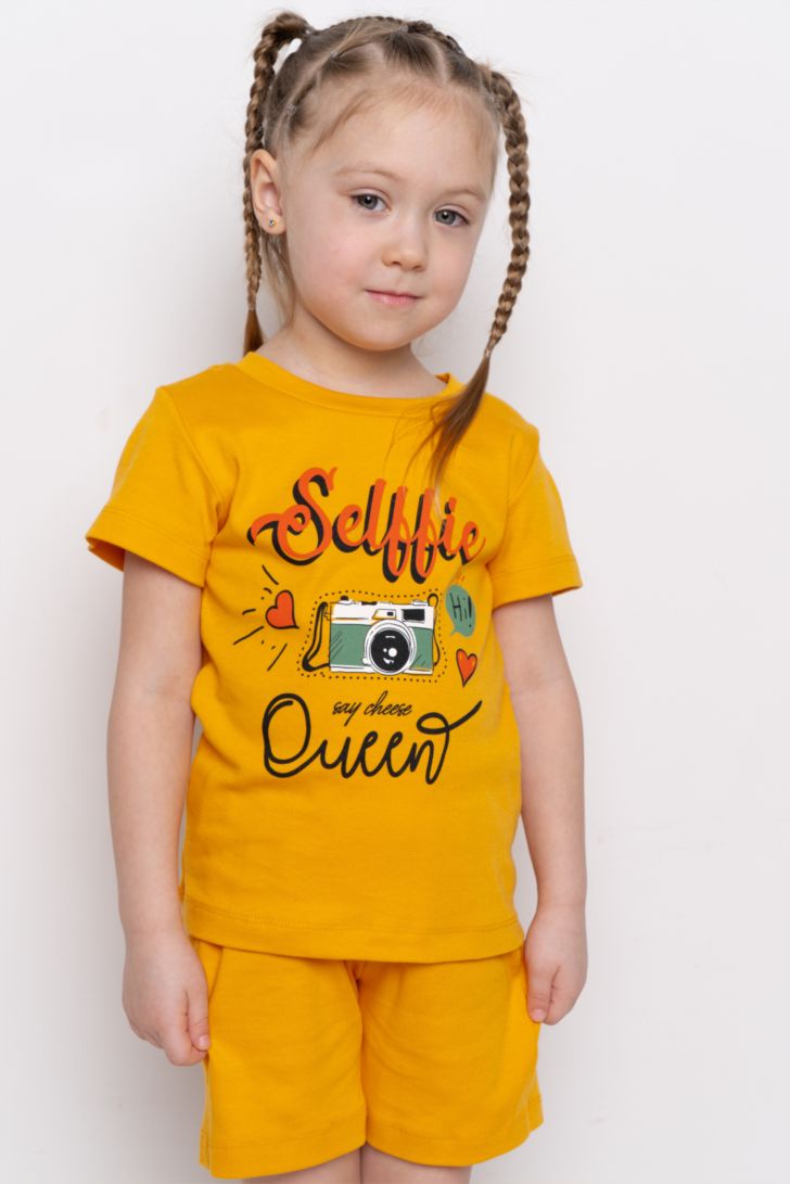 АКЦИЯ 429р. 750р.ПИЖАМА ДЕТСКАЯ арт. ПИЖАМА ДЕТСКАЯ арт. 1900K-85117.2H-335.1007 Желтый Желтый