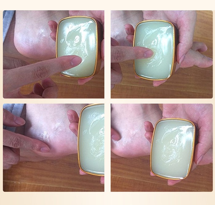 Смягчающий бальзам для сухих участков с лошадиным жиром Jintaikang, 80 гр.