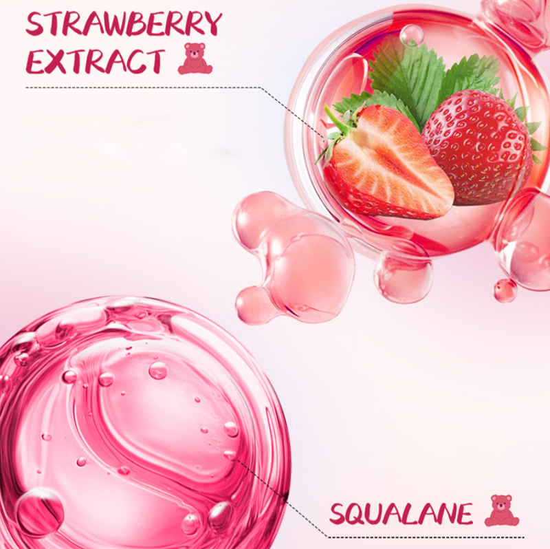 Крем для рук парфюмированный Клубничный Медвежонок Sadoer, 55 гр.