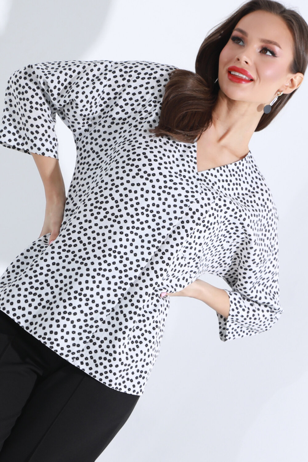 ст. цена1355руб.! DStrend Блузка Б-2159