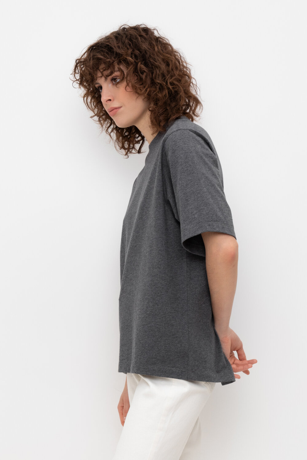 ст. цена1375руб.! VERY NEAT Фуфайка ЕВТ 3237/24тем.серый меланж