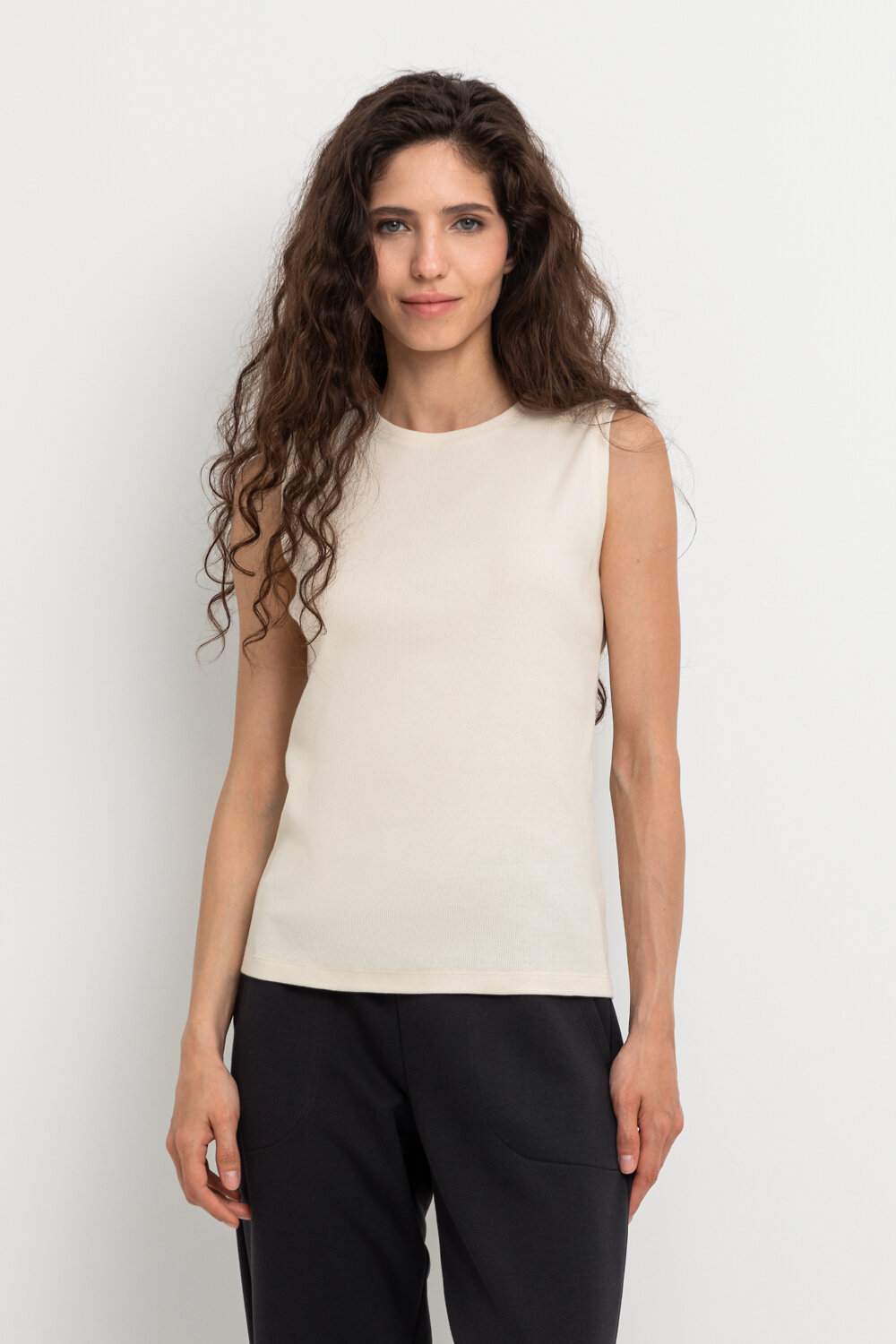 ст. цена1121руб.! VERY NEAT Майка ЕВТ 3037/24сливочный