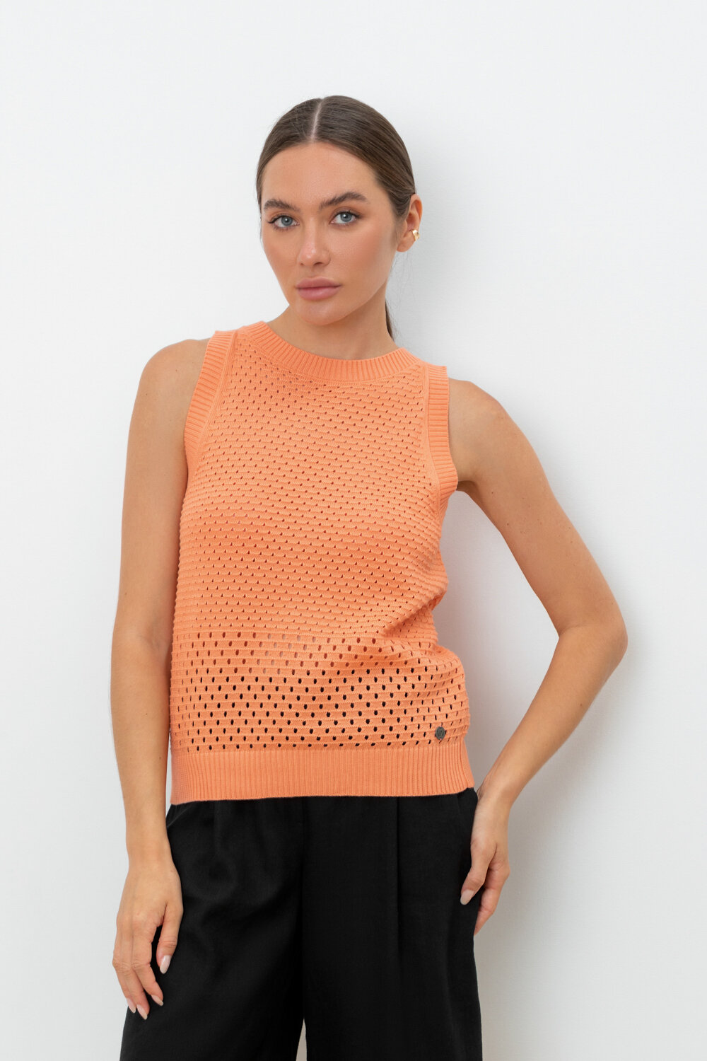 ст. цена2065руб.! VERY NEAT Блуза ЕВ 30162персик