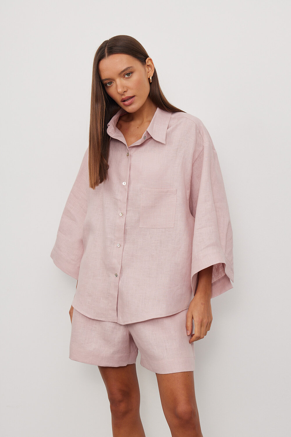 ст. цена5330руб.! RISE Рубашка S242_Seashell Pink