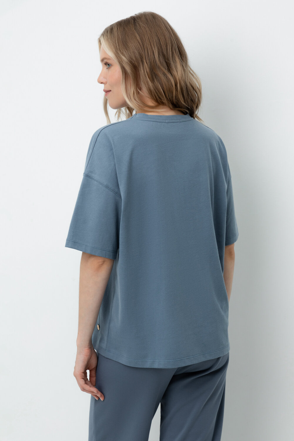 ст. цена1357руб.! VERY NEAT Фуфайка ЕВТ 3230винтажный синий