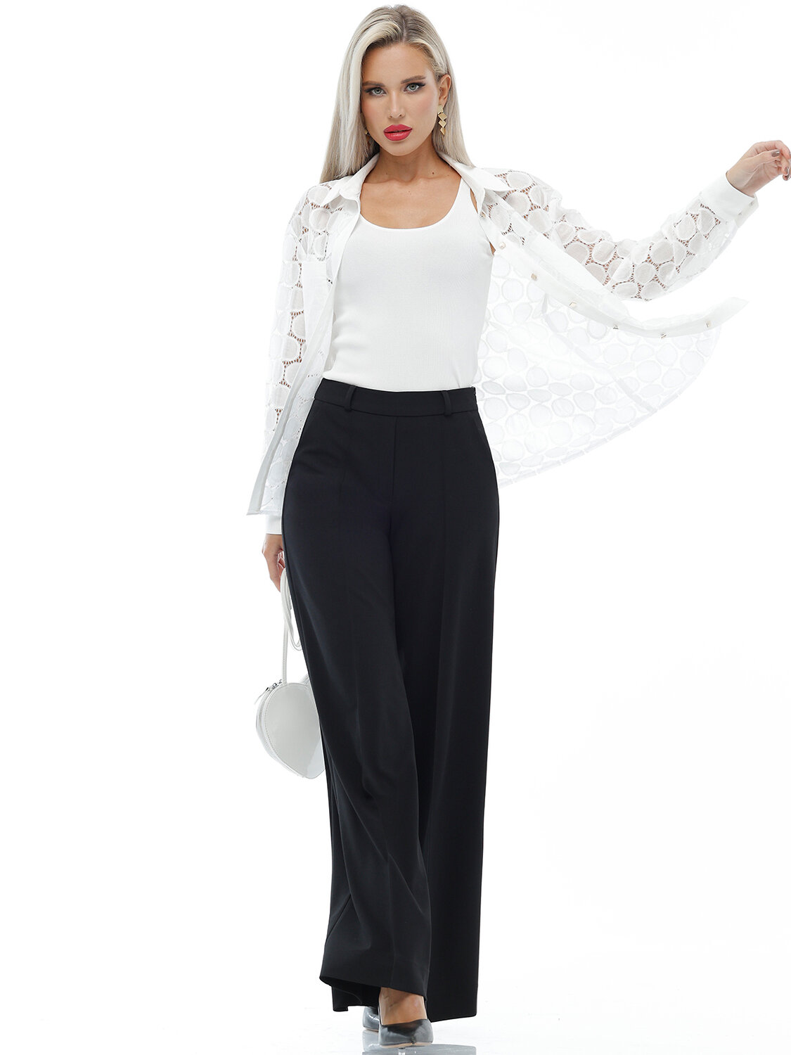 ст. цена2857руб.! DStrend Блузка Б-2274Белый