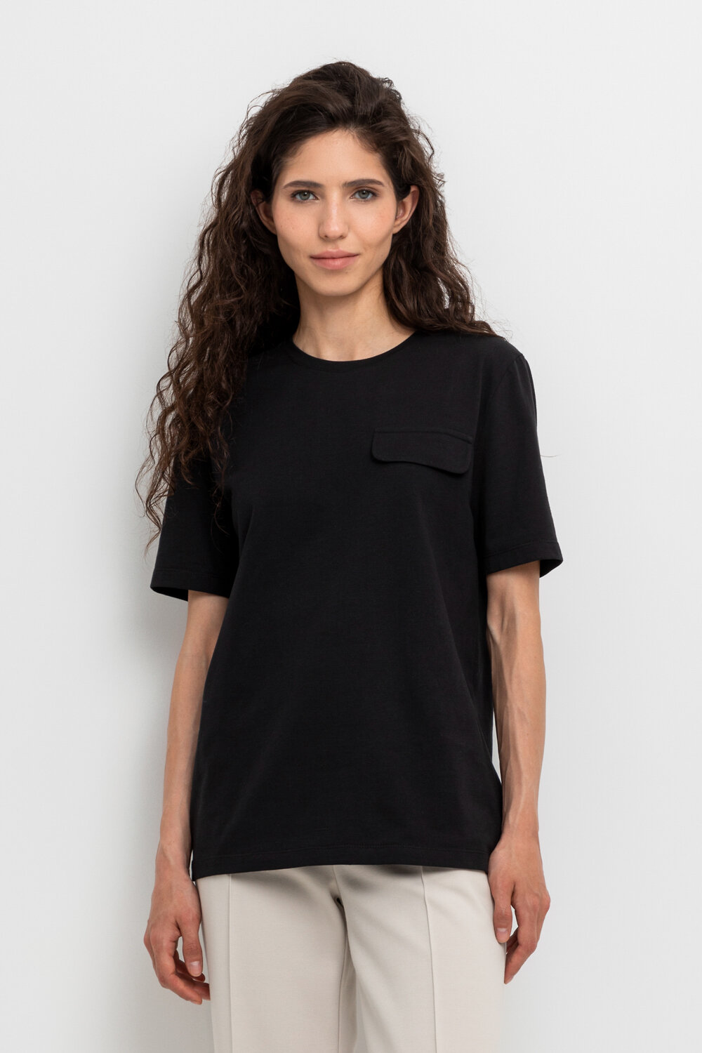 ст. цена1357руб.! VERY NEAT Фуфайка ЕВТ 3201темный черный