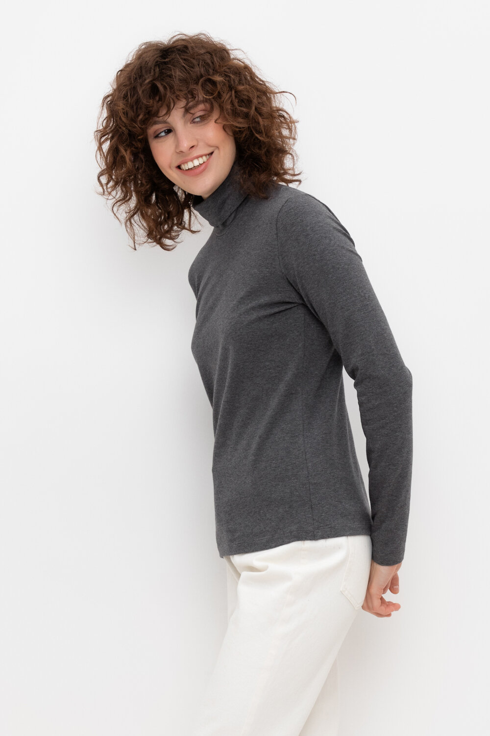 ст. цена1595руб.! VERY NEAT Джемпер ЕВТ 3026/24тем.серый меланж