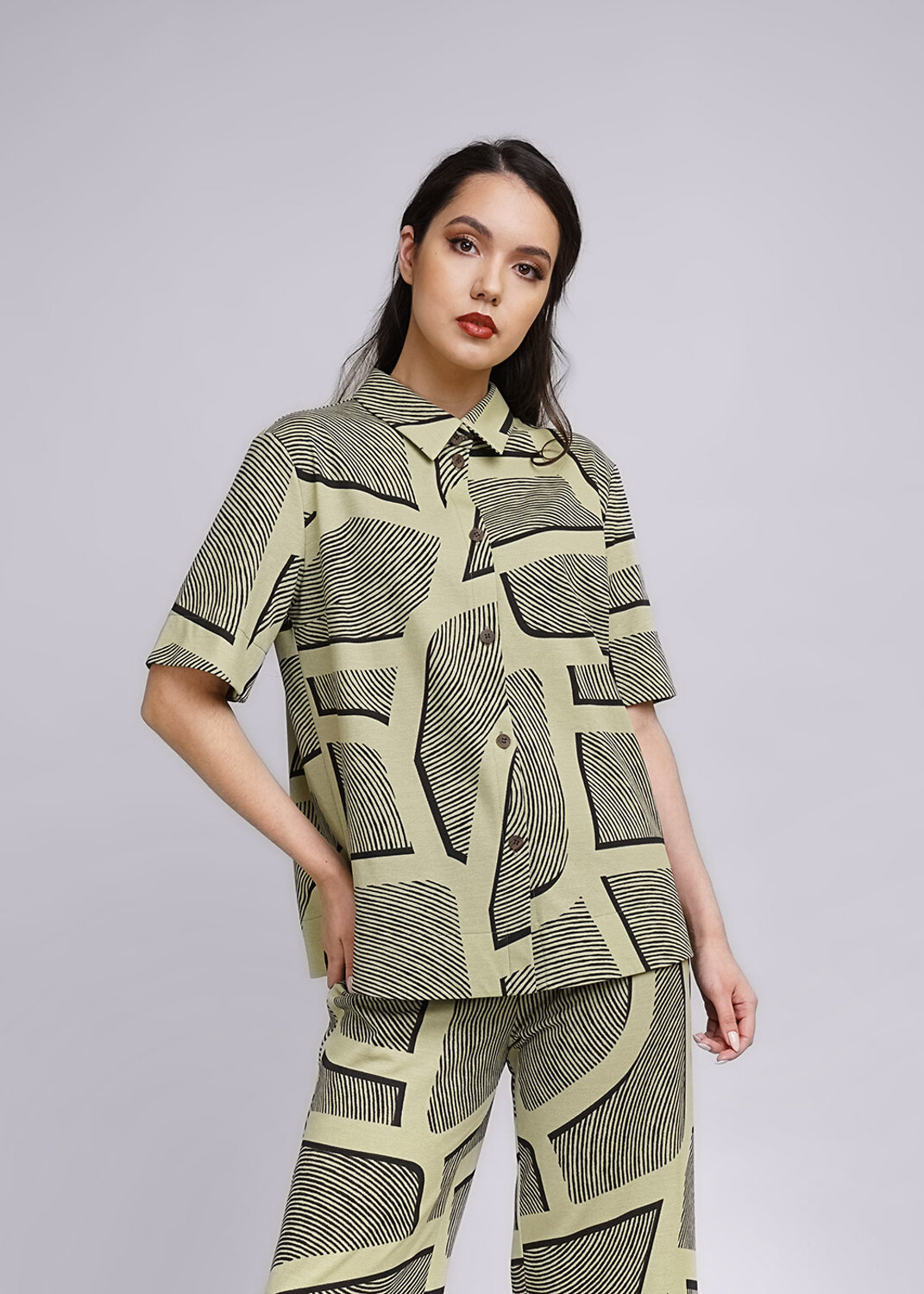 ст. цена1840руб.! CLEVER Блузка LR23-1067