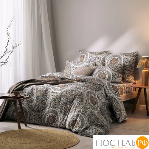 DOME СЕРХИО КПБ 200х215-1/180х200+25-1/70х70-2, 4 пр., 60% поливискоза, 40% хлопок