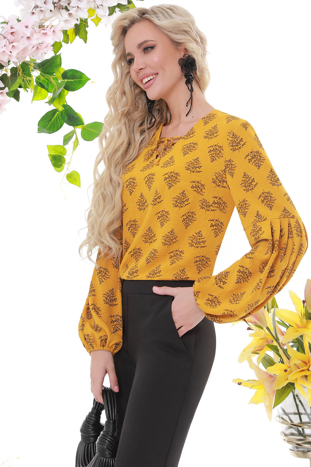 ст. цена2123руб.! DStrend Блузка Б-1641-0167