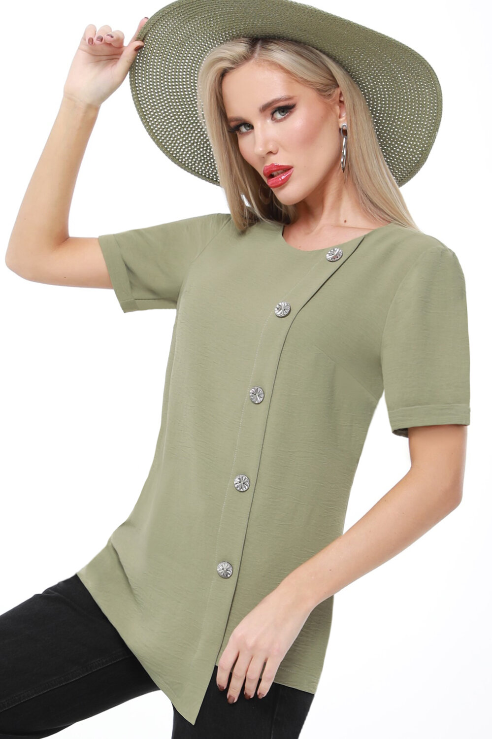 ст. цена1247руб.! DStrend Блузка Б-2080