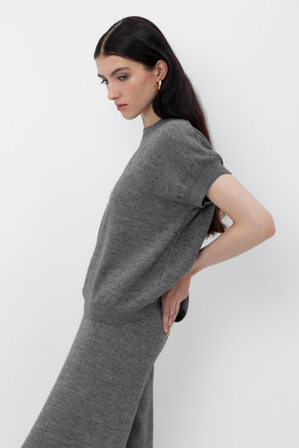 ст. цена3355руб.! VERY NEAT Джемпер ЕВ 30145/штем.серый меланж