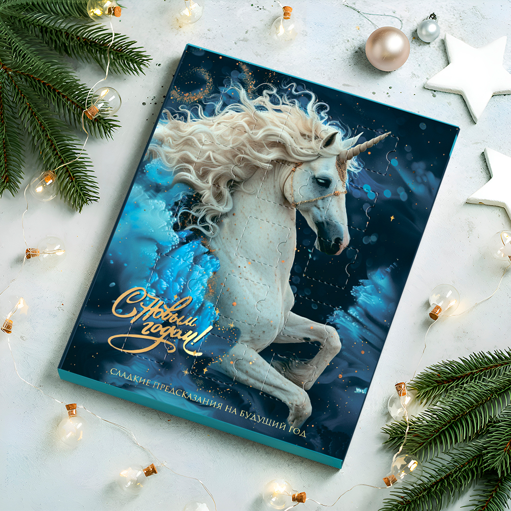 ★︎ Адвент-календарь с шоколадом