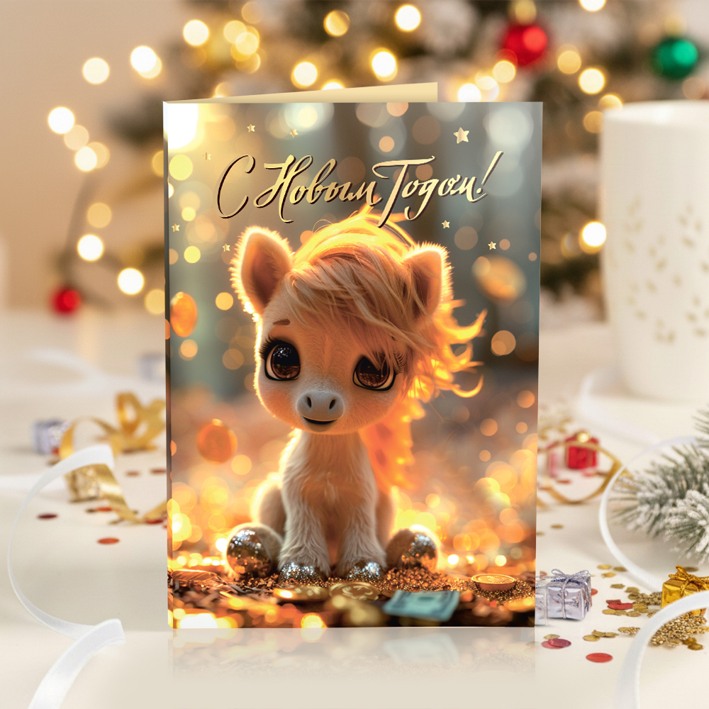 ★︎ Открытка 4 шоколадки