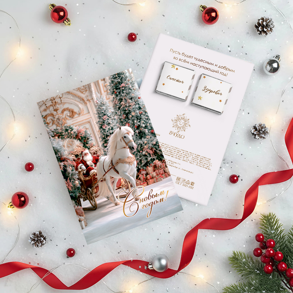 ★︎ Открытка 2 шоколадки