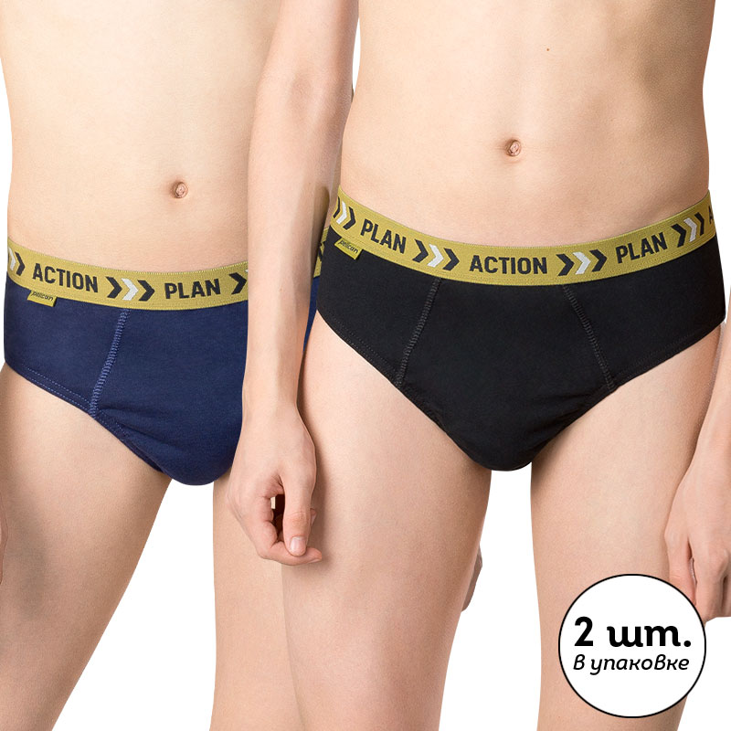 BULB3331(2) трусы для мальчиков (2 шт в кор.)