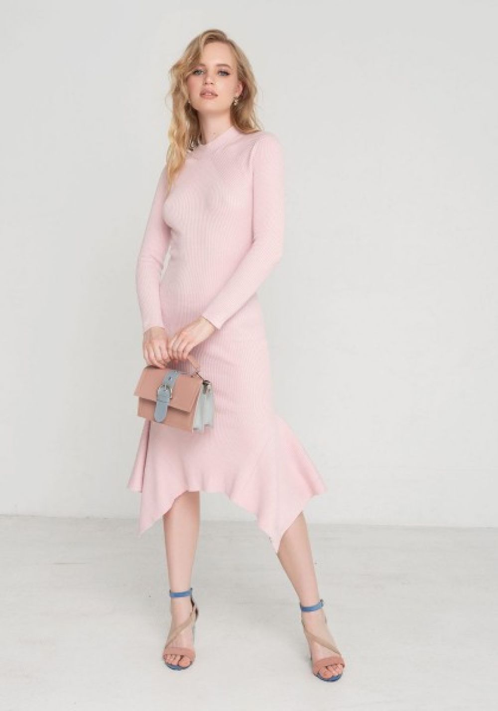 Платье HAPPYCHOICE 2305_розовый-Р нежно-розовый