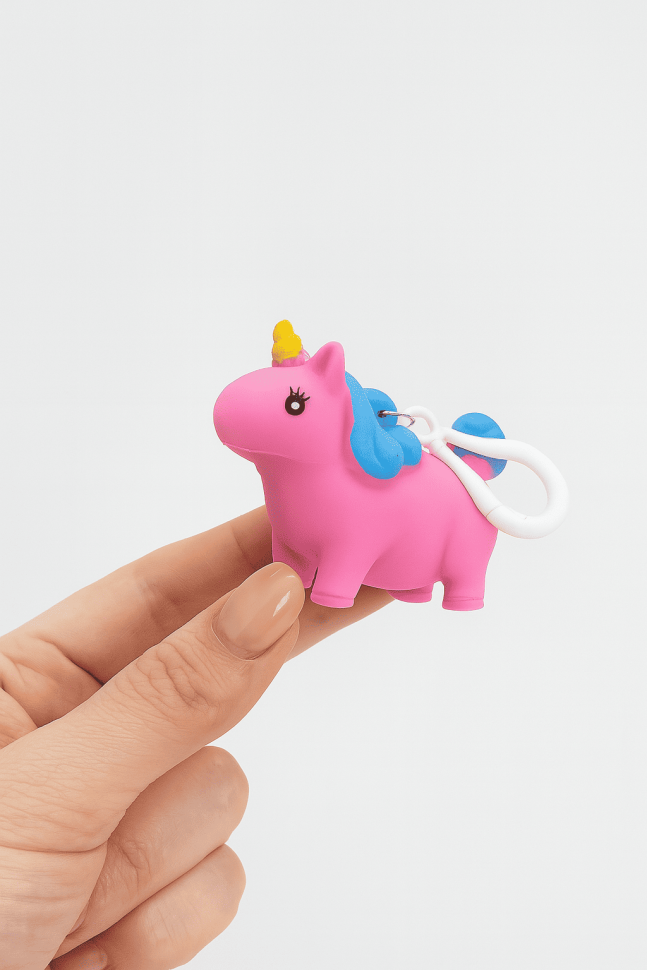 Брелок мялка - антистресс «Souishy unicorn», pink