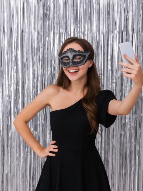 Праздничный занавес, дождик для фотозоны